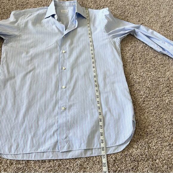 Ermenegildo Zegna Men’s Cotton Button Up Shirt - Picture 11 of 12